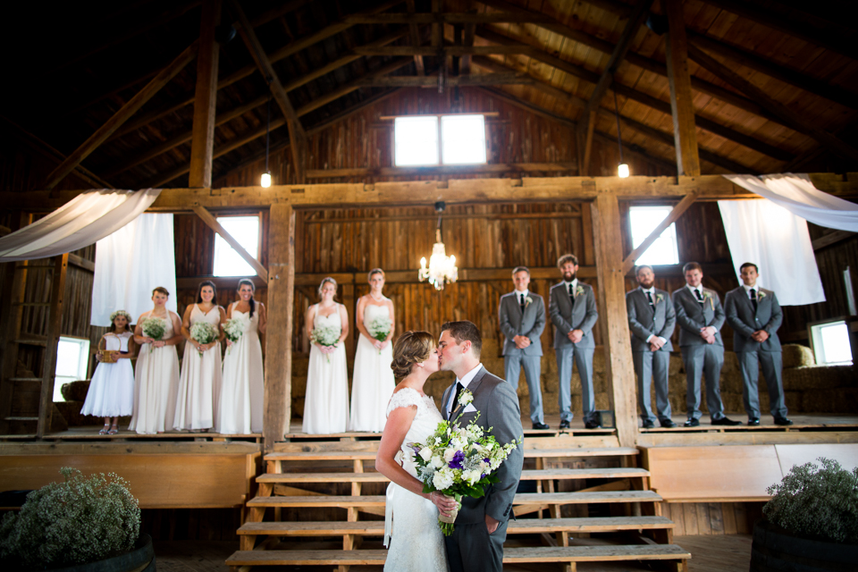 Nicole & Bobby @ Freedom Run Winery – Wedding Photography Lockport, NY